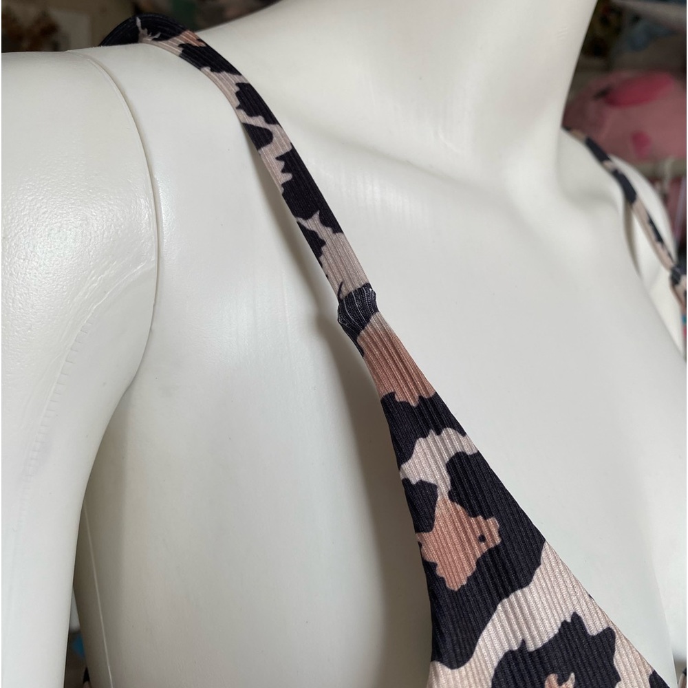 Shein Leopard print bikini top size small - Picture 3 of 6